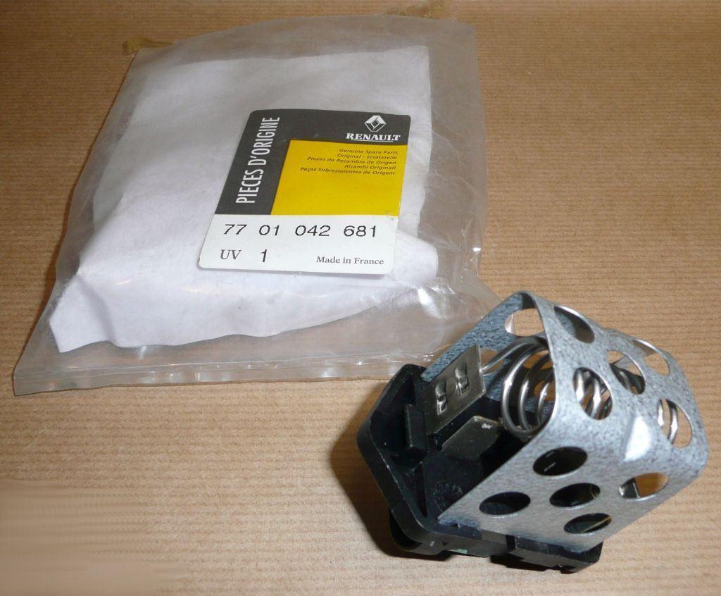 RÉSISTANCE DE VENTILATEUR RENAULT MASTER III,CITROEN 7701042681.