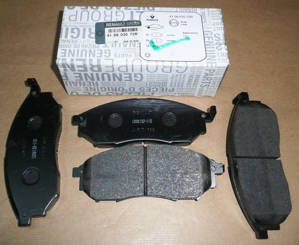PLAQUETTE DE FREIN.RENAULT KOLEOS AVANT 2.0DCI 410603072R.
