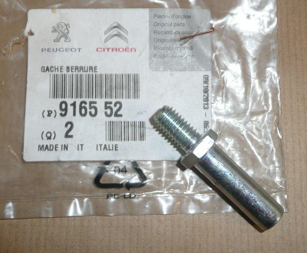 GOUPILLE DE VERROUILLAGE DE PORTE CITROEN JUMP 9165.52 916552.