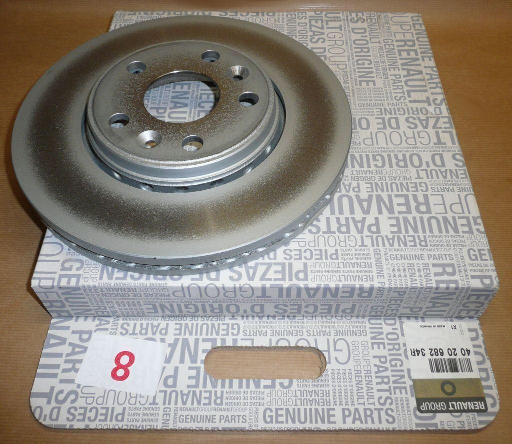DISQUE DE FREIN.RENAULT KANGOO II AVANT 26MM 402068234R.