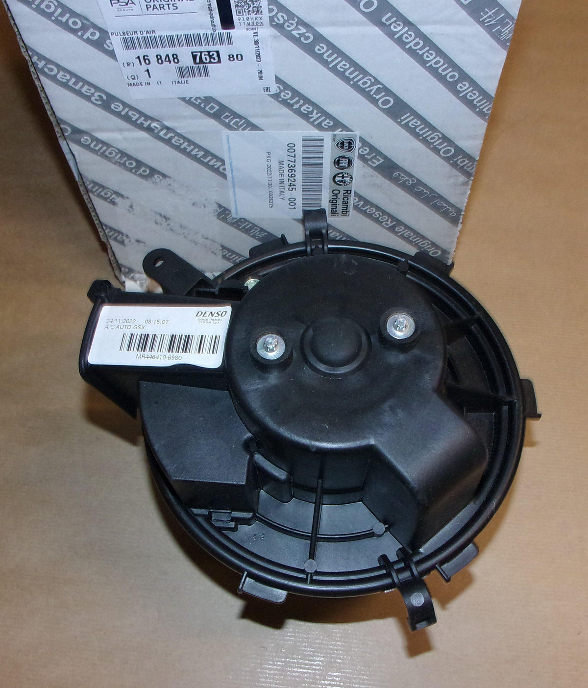 VENTILATEUR DE CHAUFFAGE.CITROEN JUMPER III,PEUGEOT 1684876380.