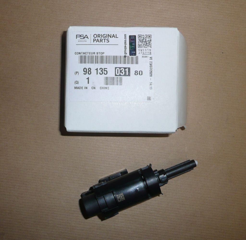 INTERRUPTEUR DES FEUX DE STOP CITROEN BERLINGO 9813503180.