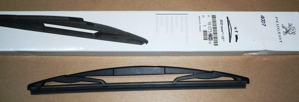 BALAIS D'ESSUIE GLACE ARRIERE PEUGEOT 4007 1607523480.