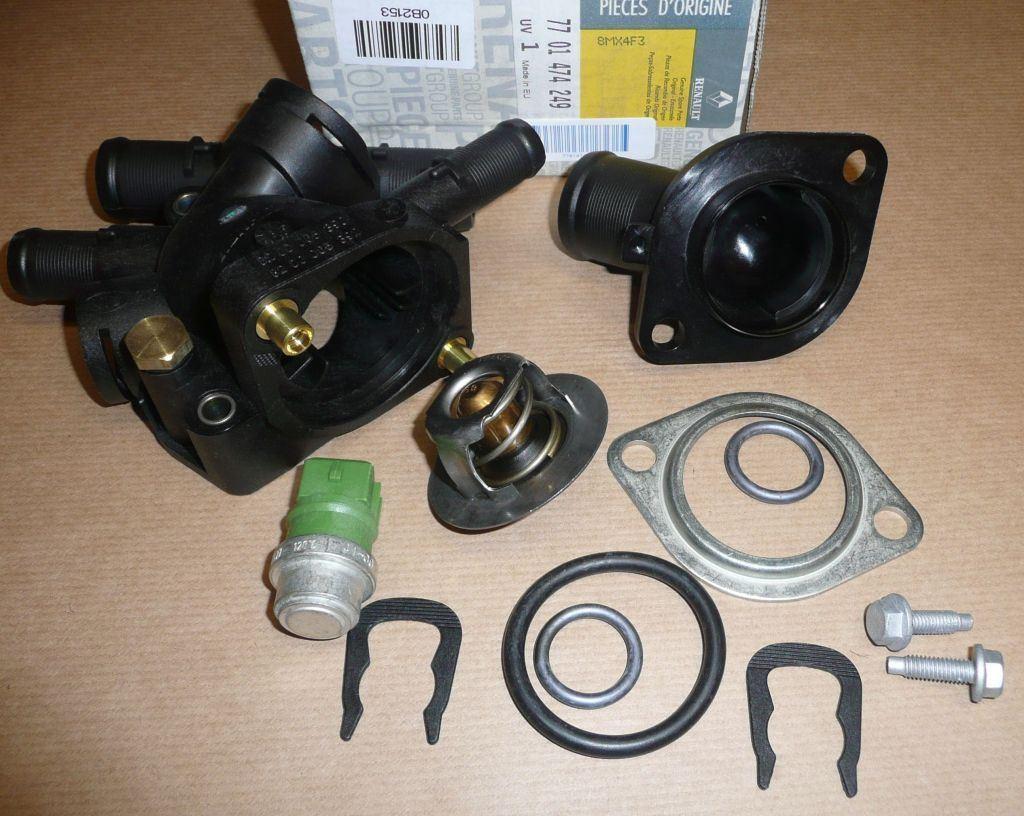 COUVERCLE DE THERMOSTAT RENAULT CLIO II,MEGANE 7701474249.