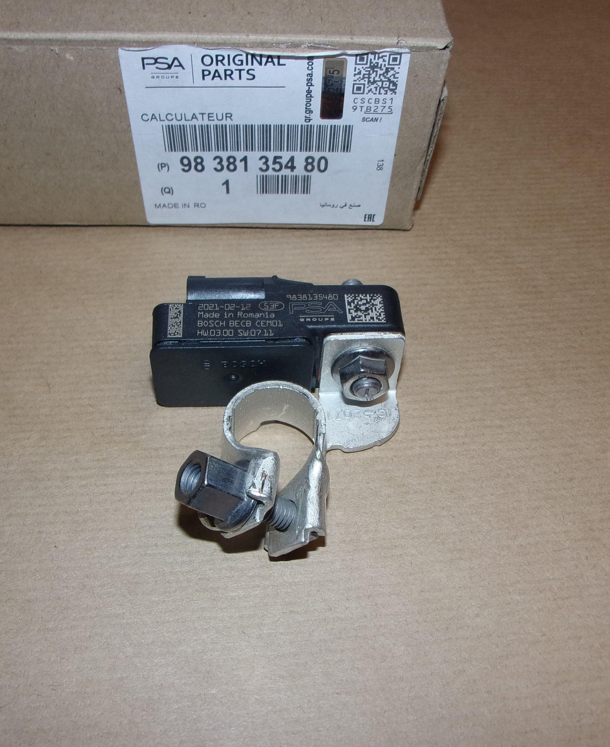 FAISCEAU DE CABLE CAPTEUR CITROEN JUMPY IV,P30 9838135480.