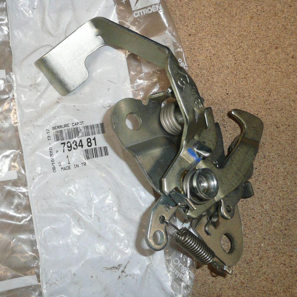 SERRURE DE CAPOT CITROEN C1 7934.81 793481.