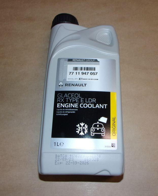 LIQUIDE DE REFROIDISSEMENT 1L GLACEOL RX 7711947057.