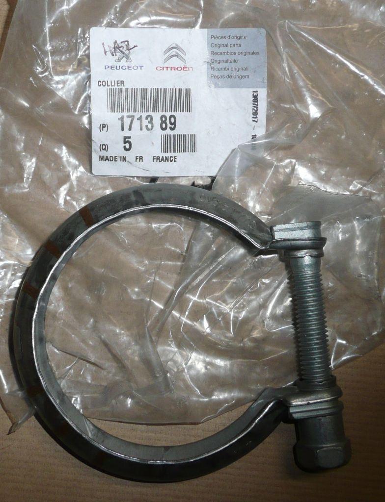 RACCORD DE TUYAU. ÉCHAPPEMENT CITROEN NEMO 1.3 1713.89 171389.