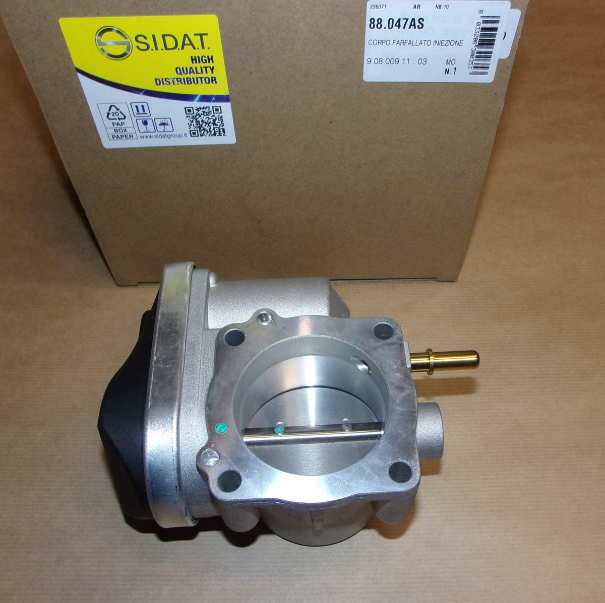 CORPS DE PAPILLON RENAULT CLIO III,MODUS 8200190230.