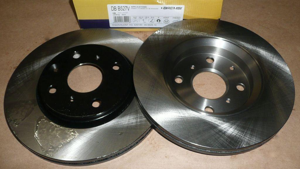 DISQUE DE FREIN.COMPLET.CITROEN C1,PEUGEOT 107 AVANT 1613819880.