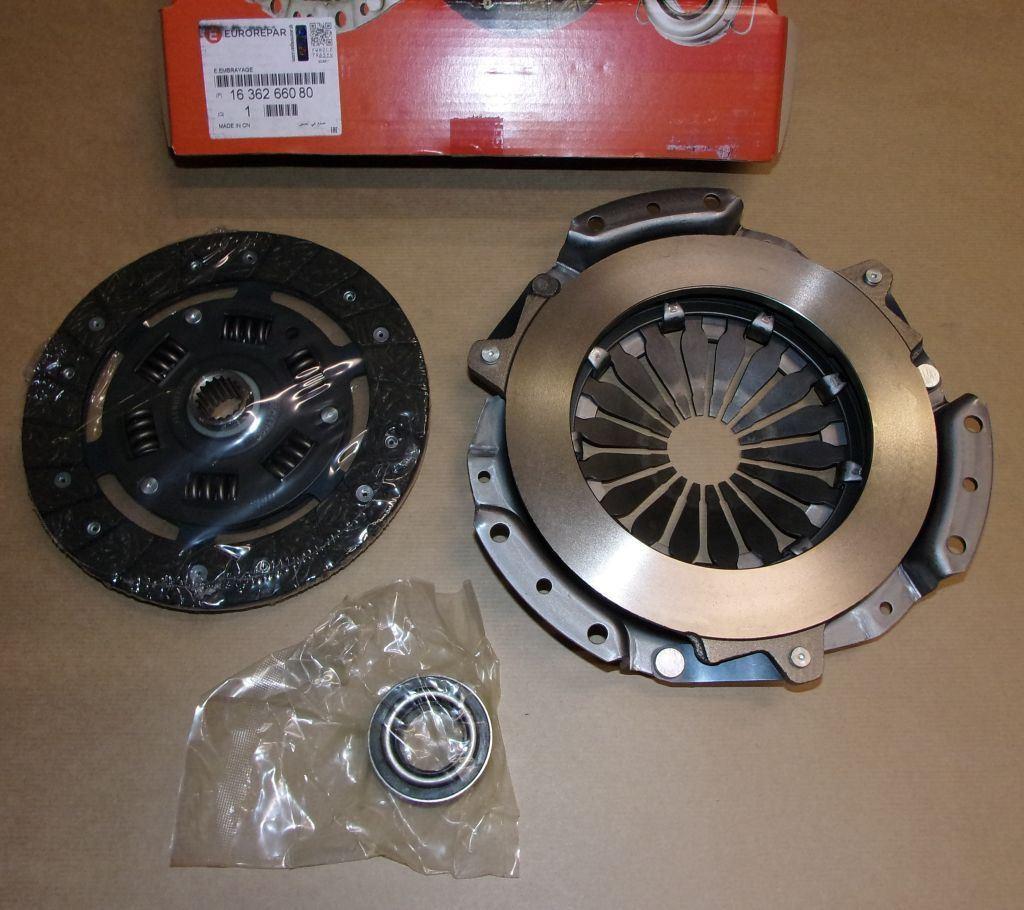 KIT EMBRAYAGES.CITROEN C2,C3 I,II,PEUGEOT 206 1.1/1. 1636266080.