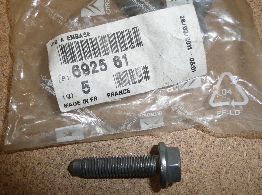 VIS SUPPORT ALTERNATEUR.CITROEN BERLINGO III.
