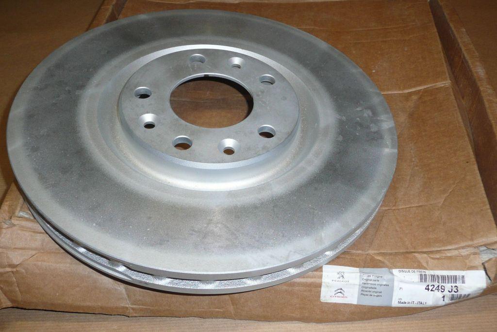 DISQUE DE FREIN.PEUGEOT RCZ 1.6/2.0HDI AVANT 4249.J3 4249J3.