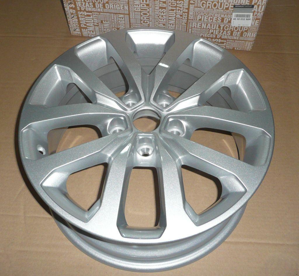 JANTES EN ALUMINIUM RENAULT KADJAR 17-POUCE 403003298R.