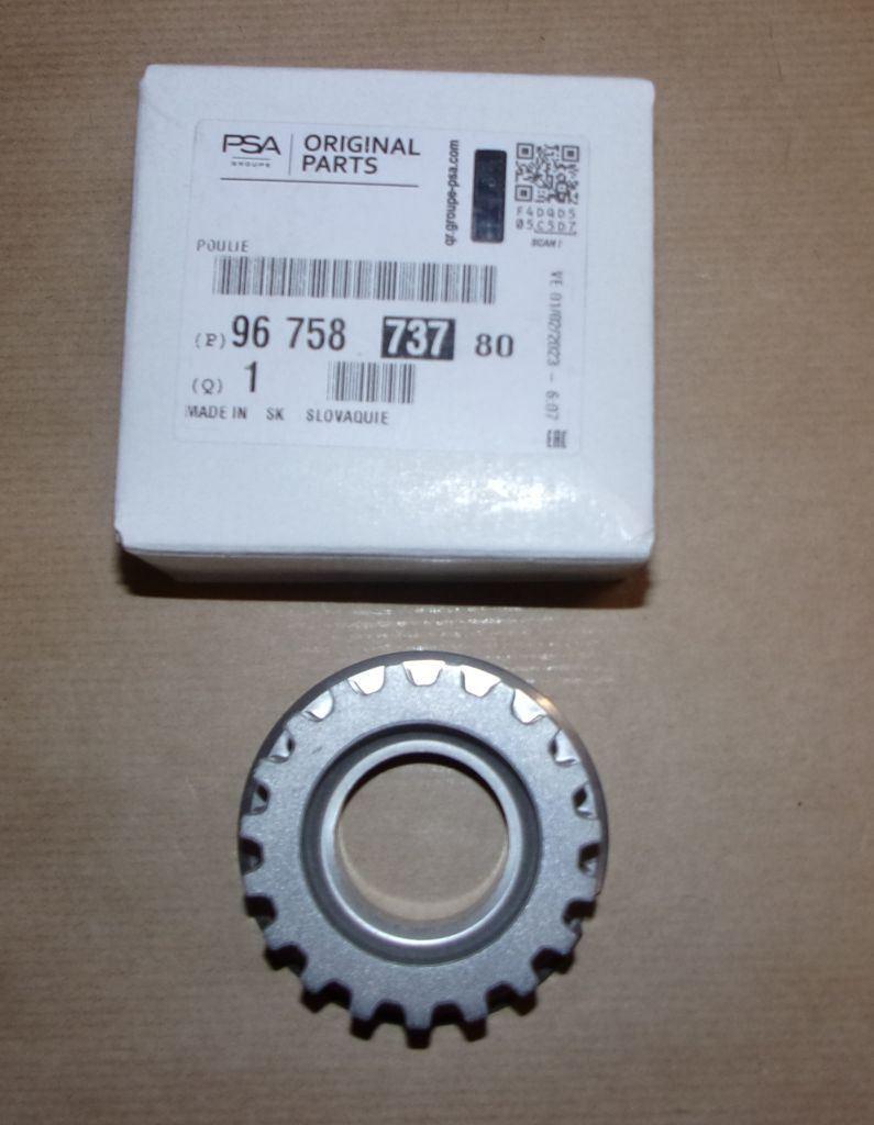 POULIE DU VILEBREQUIN.CITROEN BERLINGO III 1.2 9675873780.