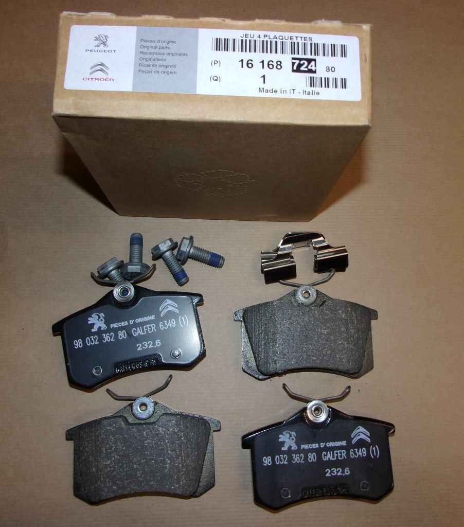 PLAQUETTE DE FREIN.CITROEN C2,C3,C3 II AVANT 1 1616872480.