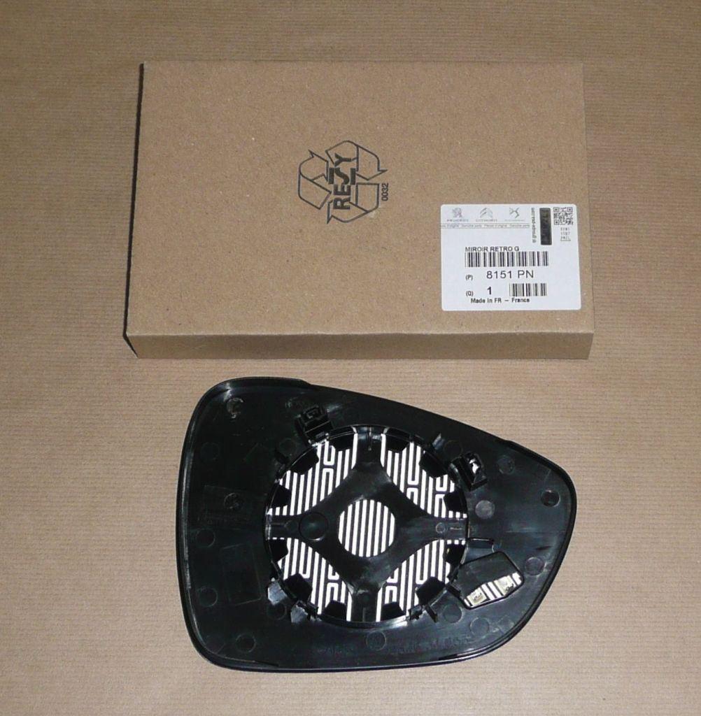 MIROIR DE RETROVISEUR EXTERIEUR CITROEN C3 II 8151.PN 8151PN.