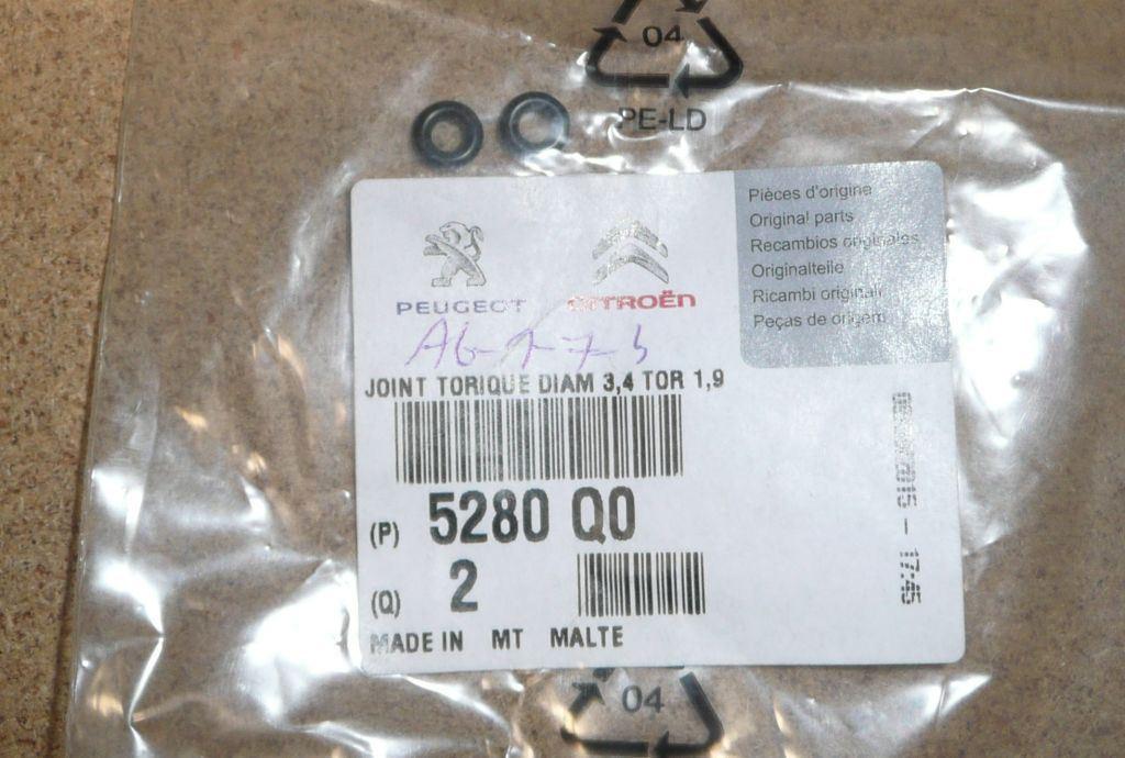 JOINT DE SUPPORT HYDRAULIQUE.CITROEN C5 II,C6 5280.Q0 5280Q0.