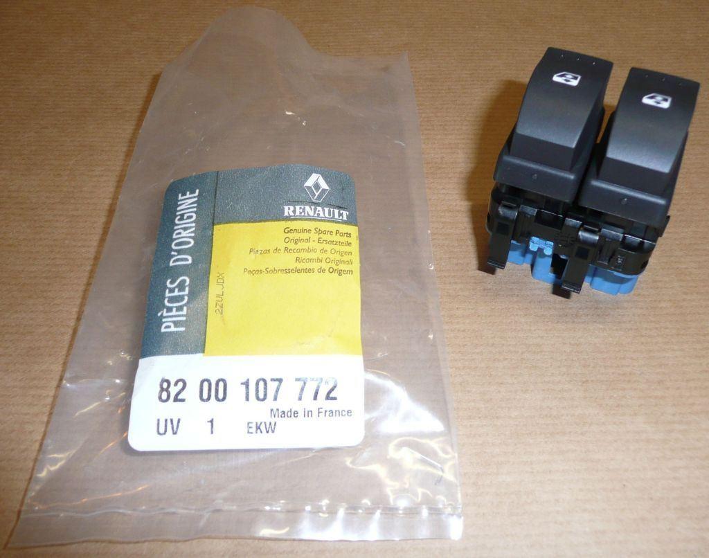 BOUTON LEVE-VITRE RENAULT MEGANE II 8200107772.