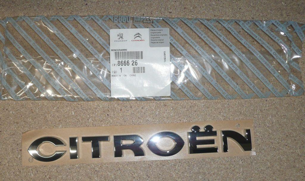 L'EMBLEME CITROEN NEMO 8666.26 866626.