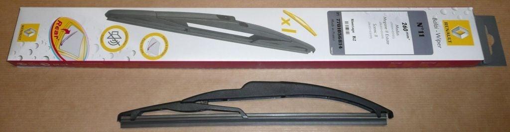 BALAIS D'ESSUIE GLACE ARRIERE RENAULT MEGANE I 7701056814.