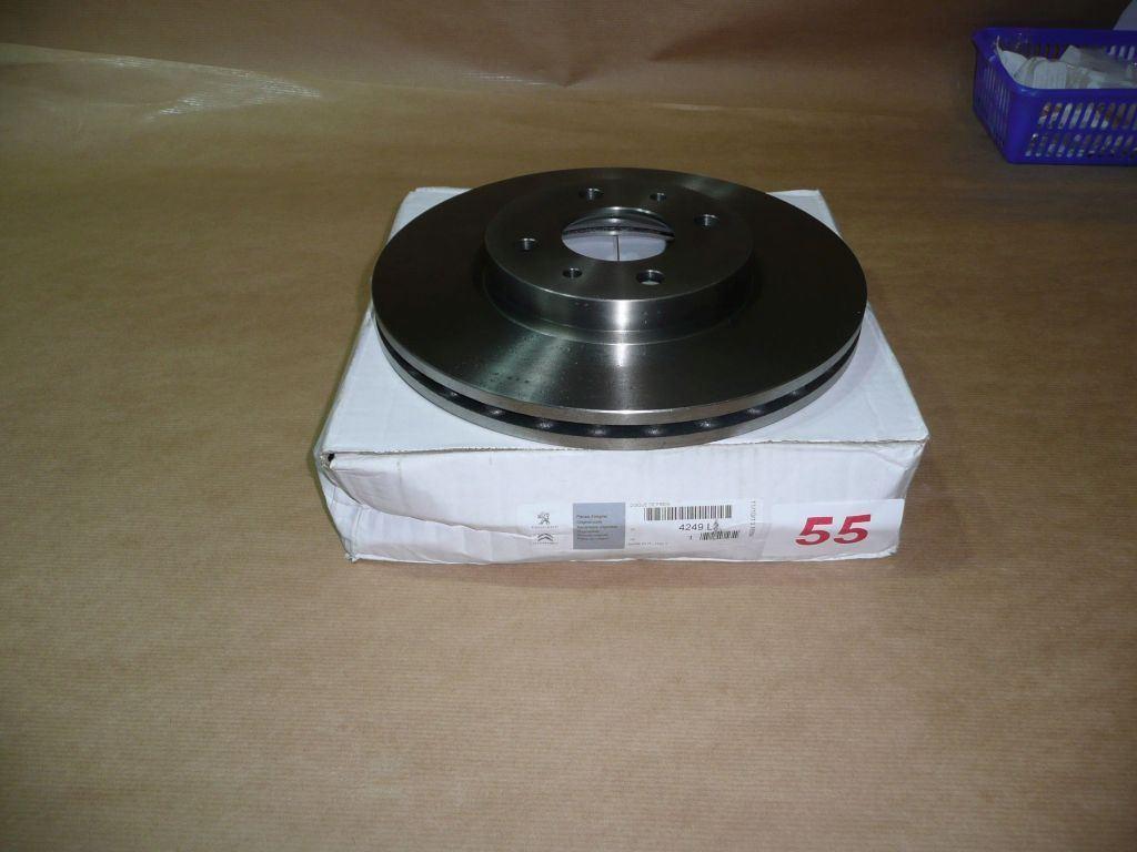DISQUE DE FREIN.CITROEN NEMO,PEUGEOT BIPPER 1.4HDI A 4249.L2 4249L2.