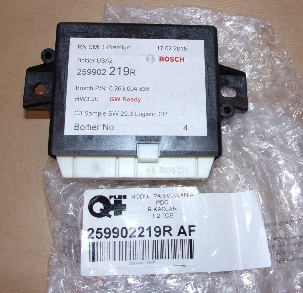 MODULE STATIONNEMENT PDC RENAULT KADJAR 1.2TCE 259902219R.