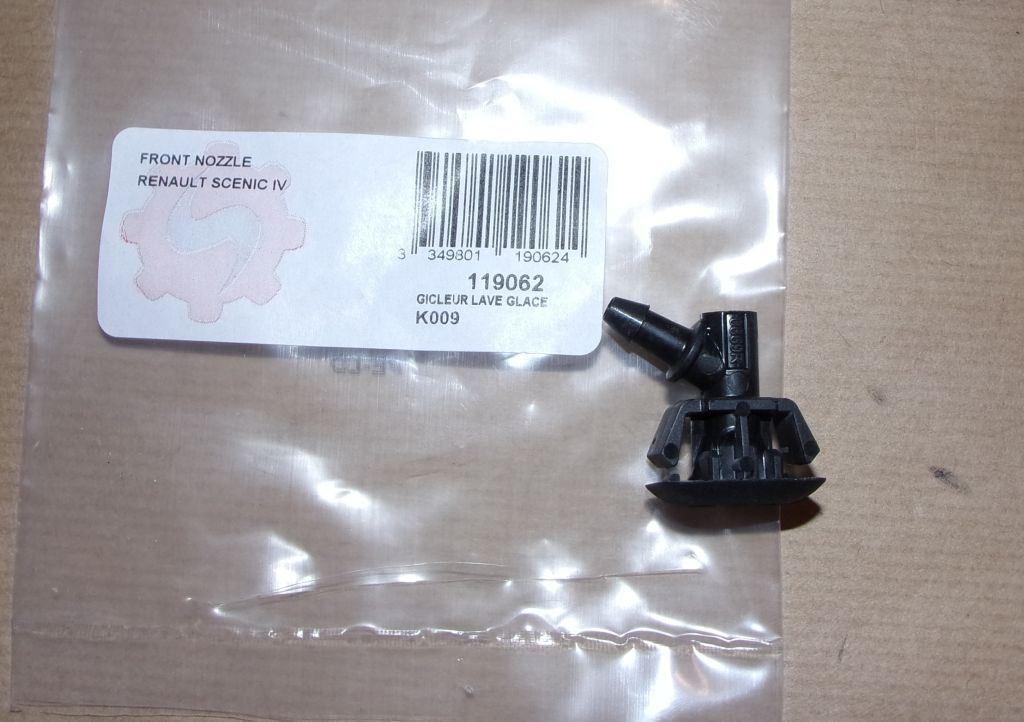EMBOUT DU SYSTEME DE LAVE.GLACE RENAULT SCENIC 289300869R.