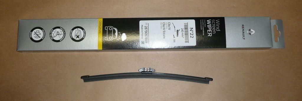 BALAIS D'ESSUIE GLACE ARRIERE RENAULT CLIO IV 287909786R.