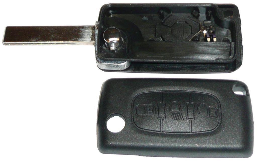 CLÉ CITROEN C2,C3,C4,C5,C6,P207,307,407.