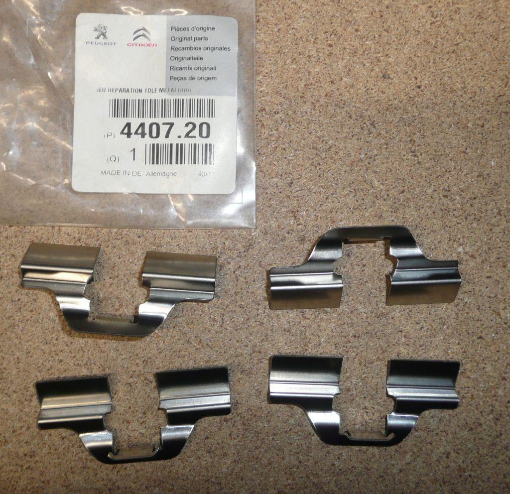 RESSORT DE PLAQUETTE DE FREIN.CITROEN C2,C3,C4 4407.20 440720.