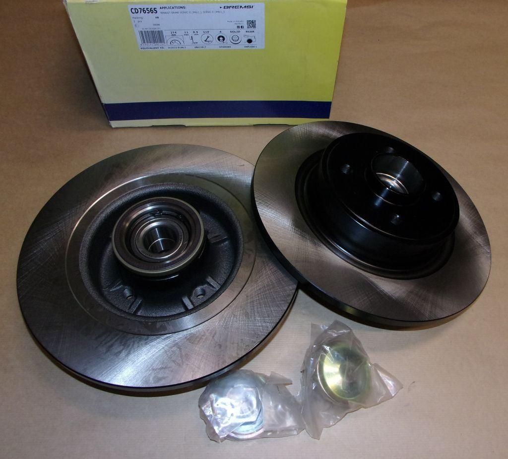 DISQUE DE FREIN.COMPLET.RENAULT GRAND SCENIC I 7701208230.