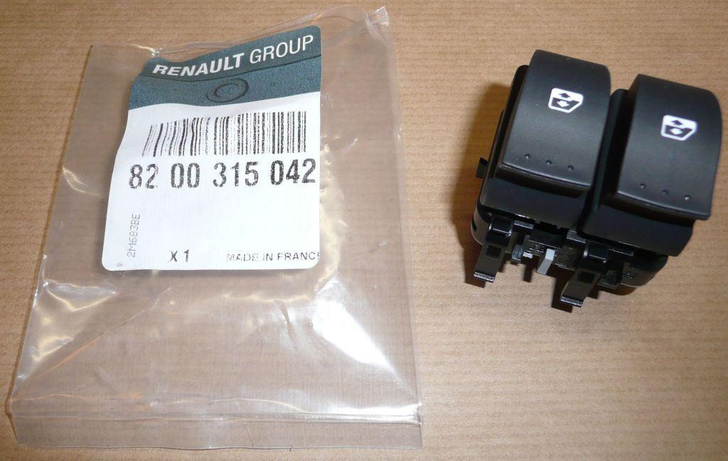 BOUTON LEVE-VITRE RENAULT MEGANE II 8200315042.