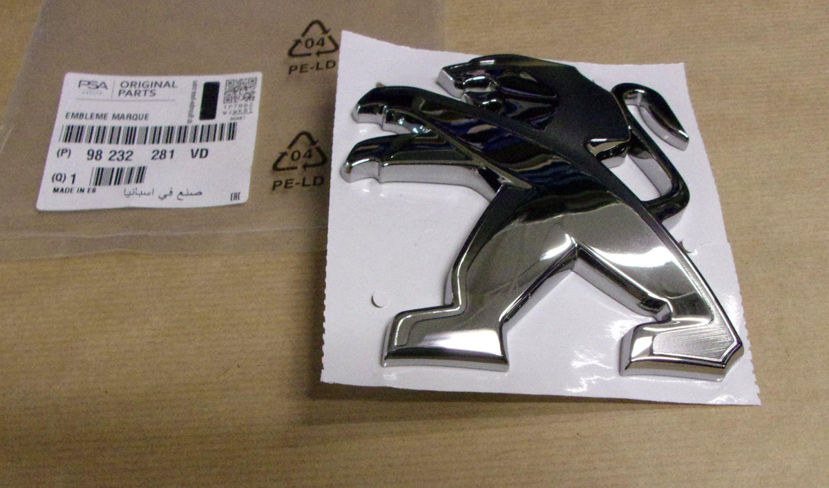 L'EMBLEME PEUGEOT 208 II,2008 II AVANT 98232281VD.