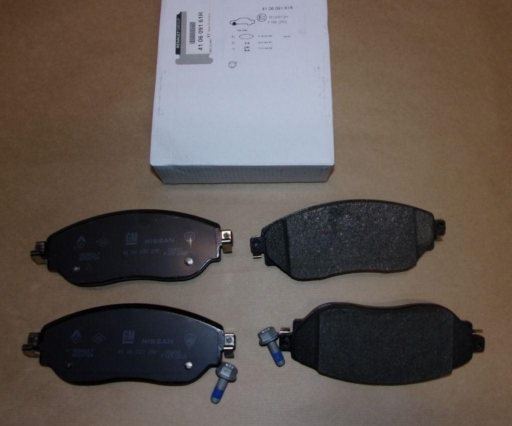 PLAQUETTE DE FREIN.RENAULT TRAFIC III 14> 1.6D 410609161R.