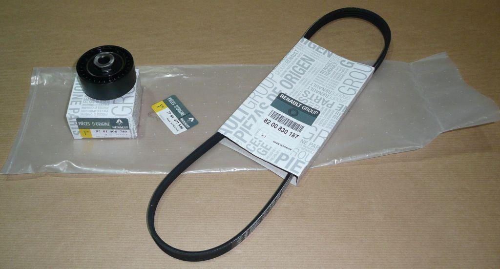 KIT DE COURROIE D'ACCESSOIRE.RENAULT CLIO II,K 7701477540.
