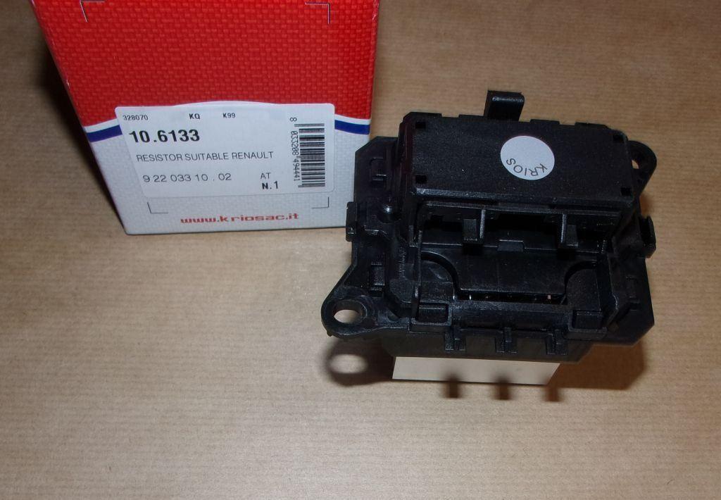 RÉSISTANCE A LA SOUFFLERIE RENAULT KOLEOS I 2. 27761JY40A.