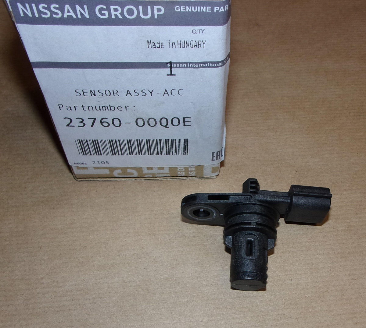 CAPTEUR DE POSITION D'ARBRE A CAME.RENAULT MAS 2376000Q0E.