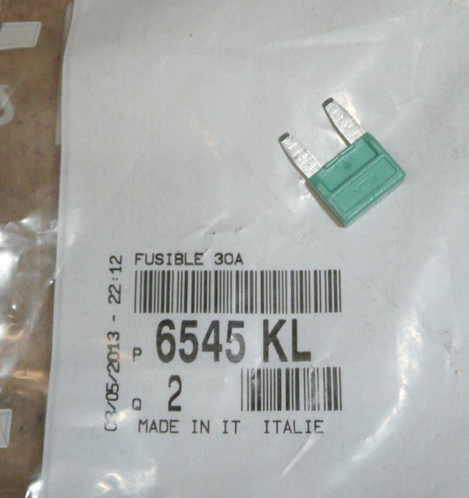 FUSIBLES 30A 6545.KL 6545KL.