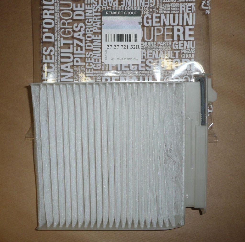 FILTRE D'HABITACLE RENAULT CLIO III,TWINGO II 272772132R.