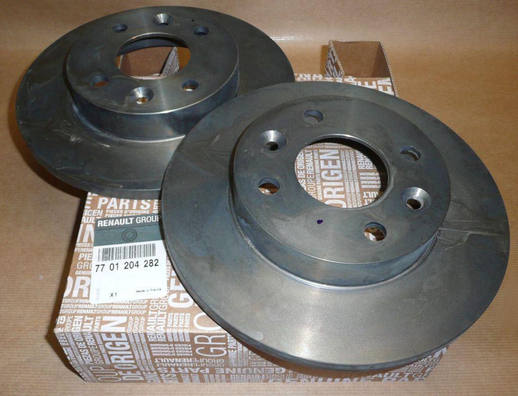 DISQUE DE FREIN.COMPLET.RENAULT CLIO II,MEGANE 7701204282.