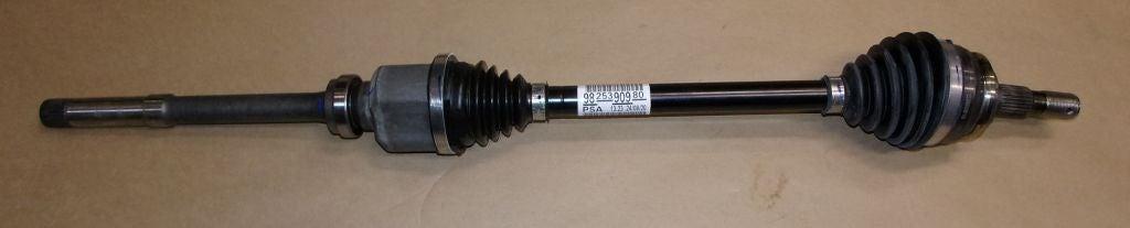ARBRE DE TRANSMISSION.PEUGEOT 208 II DROITE 9825390980.