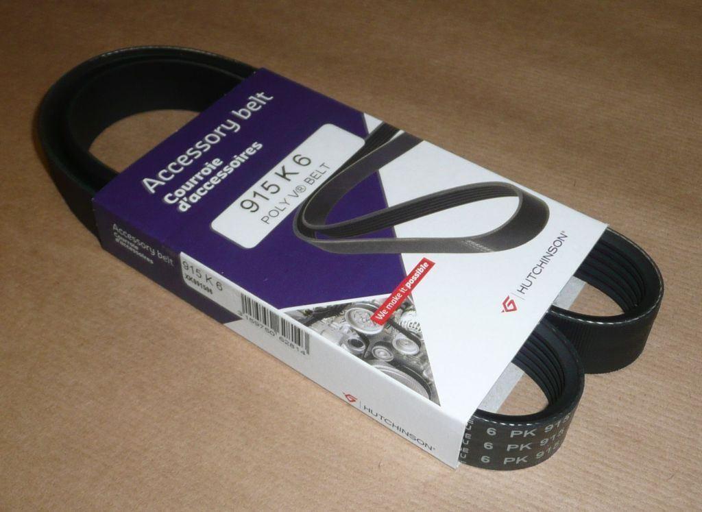 COURROIE TRAPÉZOIDALE.6PK915 2.5TD 1280.44 128044.