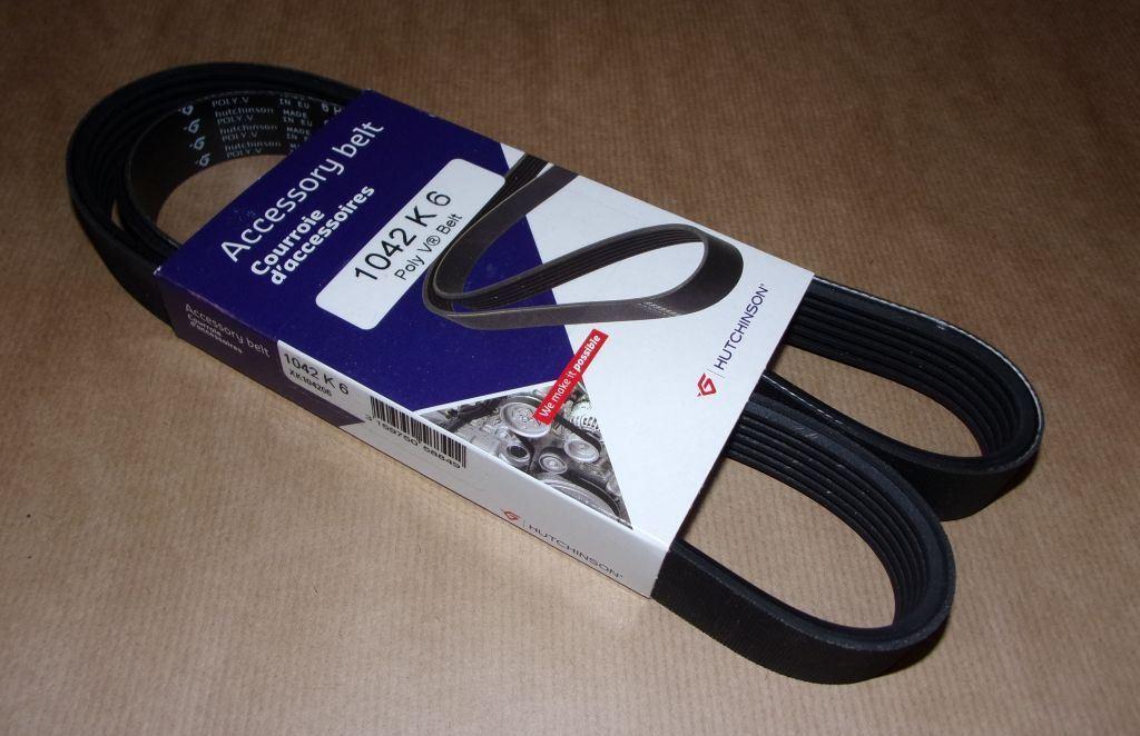COURROIE TRAPÉZOIDALE.6PK1042 5750.W1 5750W1.