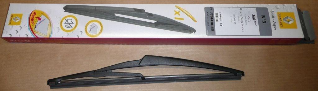 BALAIS D'ESSUIE GLACE ARRIERE RENAULT CLIO II, 7701410155.