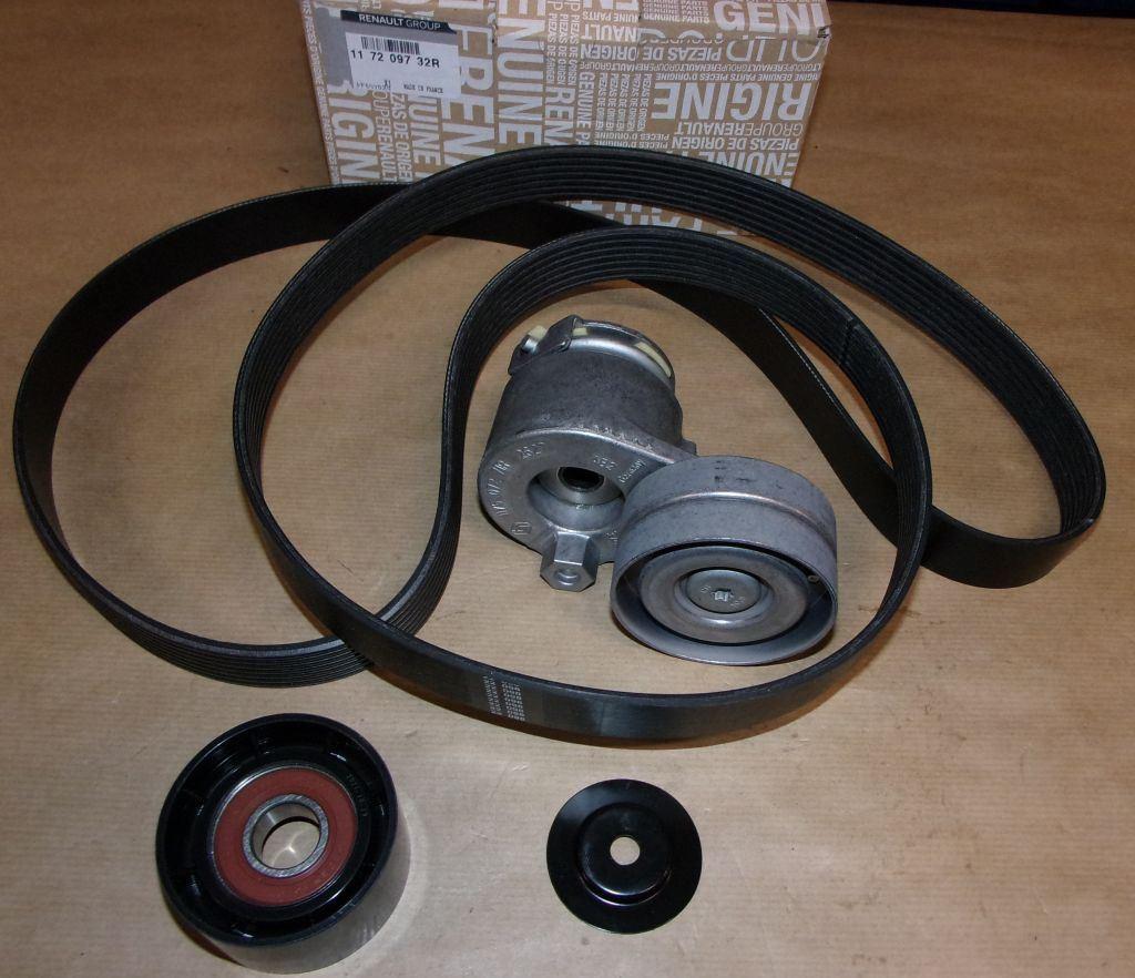 KIT DE COURROIE D'ACCESSOIRE.RENAULT FLUENCE 1 117209732R.