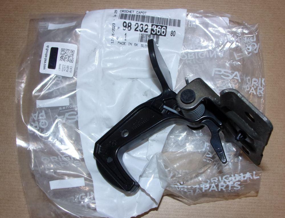 SERRURE DE CAPOT PEUGEOT 208 II 9823236680.