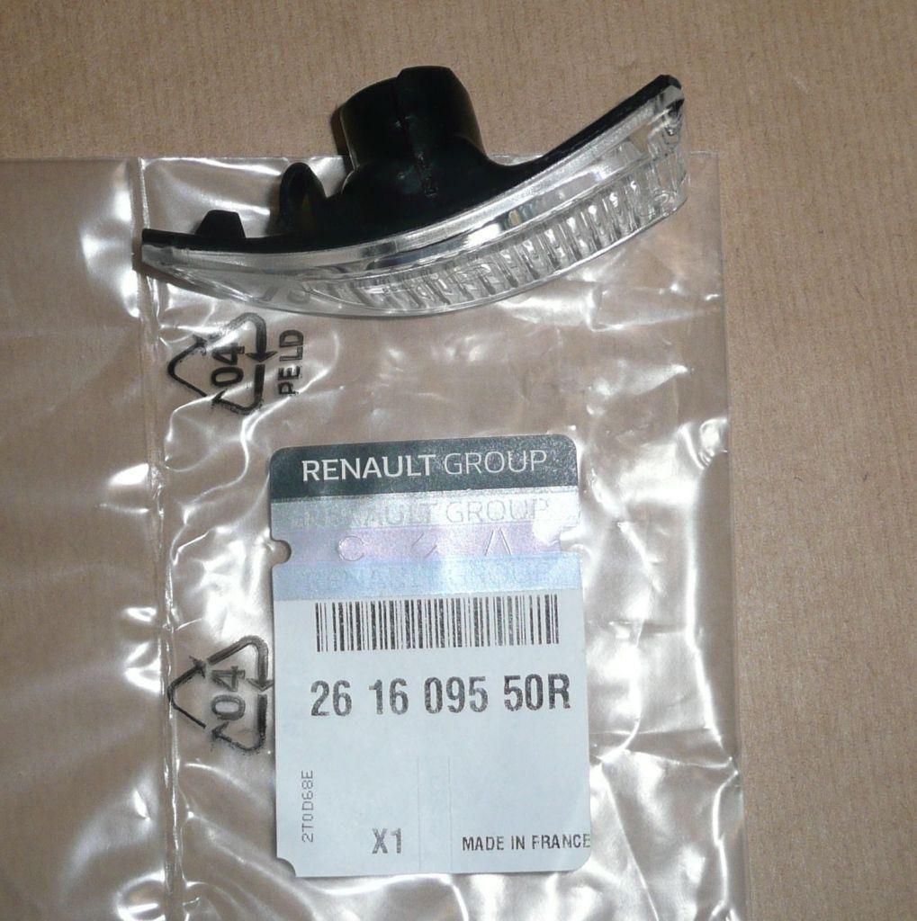 FEU DE CLIGNOTANT RENAULT MEGANE III DROITE 261609550R.