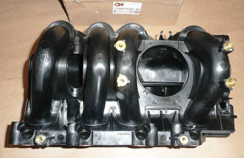 COLLECTEUR D'ADMISSION RENAULT CLIO II 1.4.