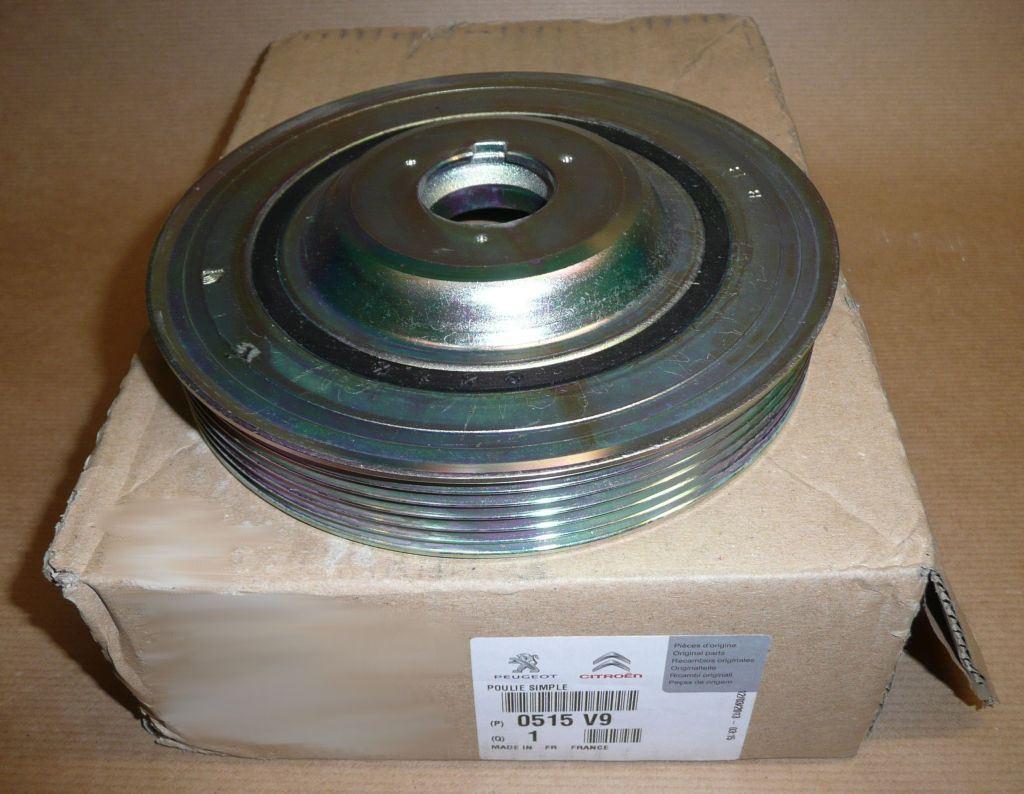 POULIE DE VILLEBREQUIN PEUGEOT 407 2.0HDI 16V 0515.V9 0515V9.